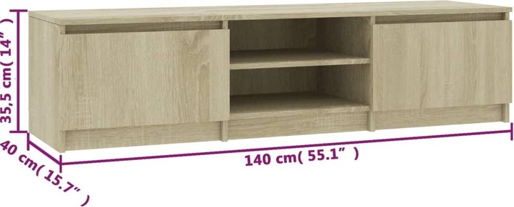 Immagine prodotto VidaXL Artemis (140 x 40 x 35,5 cm)