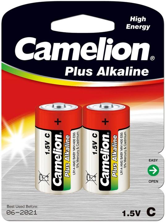 Produktbild Camelion Alkaline C / LR14 (2 Stk., C, 8450 mAh)