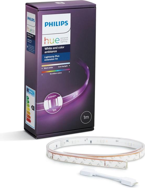 Actual product image Philips Hue Lightstrips Extension (RGBW, 100 cm, Indoor)
