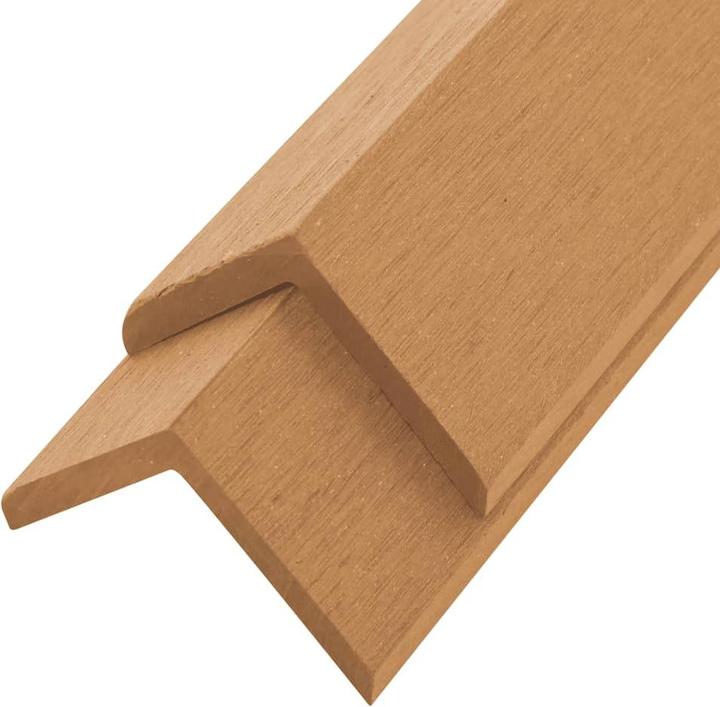 Immagine prodotto vidaXL Striscia angolare per terrazze (5 x, 170 x 4,5 x 4,5 cm)