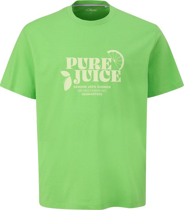 Immagine prodotto S.Oliver T-Shirt Baumwoll-T-Shirt mit Frontprint (XXL)