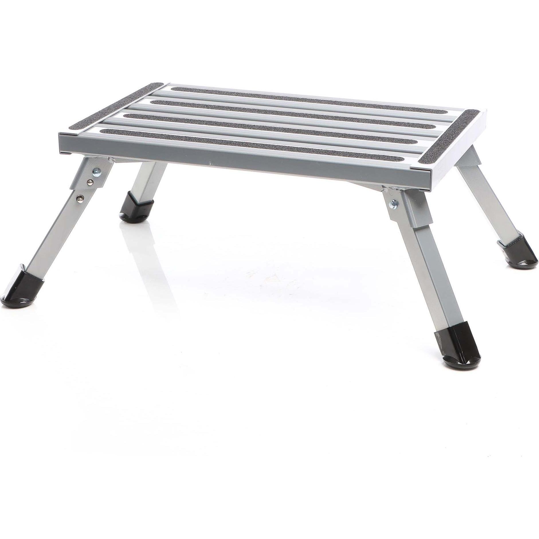 Wiltec, Leiter + Gerüst, Trittleiter (Trittleiter, 63 cm)