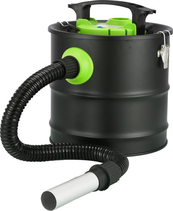 Actual product image Qlima Aszuiger ASZ 2010 Compact - 800 W - Opvangbak 12 L - Incl. Blaasfunctie en Wasbare Filter - 1,5m Kab (Ash vacuum cleaner)