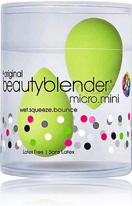 Actual product image Beautyblender Micro 2 pcs, neon green