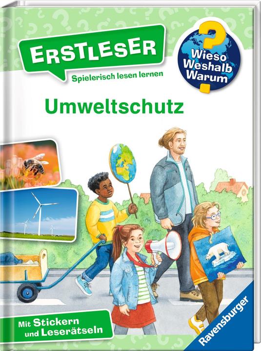 Productafbeelding Ravensburger Wieso? Weshalb? Warum? Erstleser, Band 13: Umweltschutz (Duits, Carola von Kessel, Svetlana Kilian, 2024)