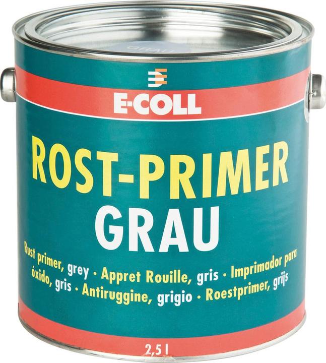 E-coll UE Primaire antirouille 2,5L gris (2500 ml, Gris)