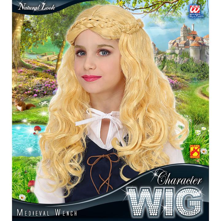 Produktbild Widmann Kinderperücke Mittelalter Magd