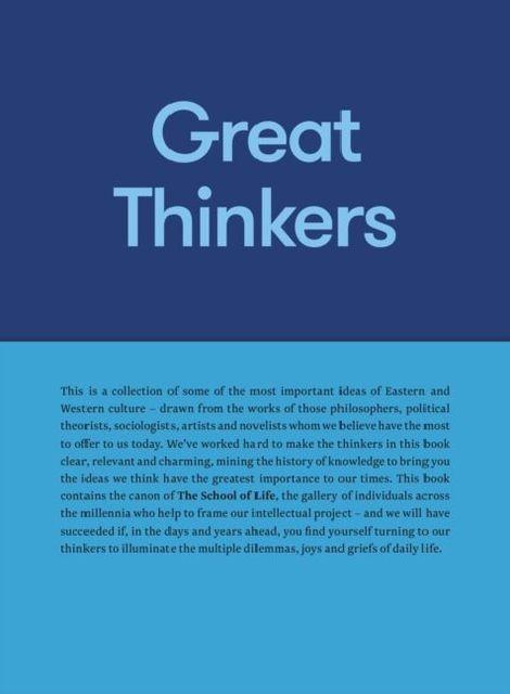 Produktbild Great Thinkers (Englisch, The School of Life, 2016)