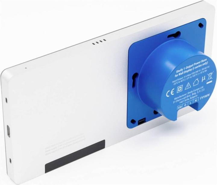 Produktbild Shelly · Unterputz · Wall Display X2i Silver · WLAN · Silber