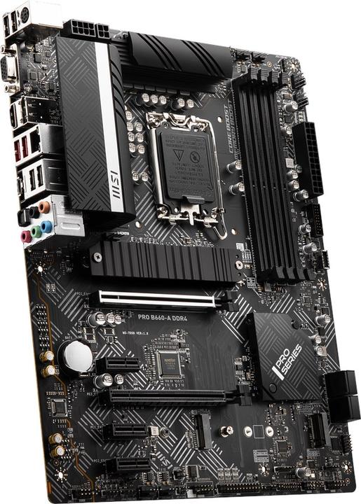 Produktbild MSI PRO B660-A DDR4 (LGA 1700, Intel B660, ATX)