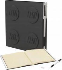 Produktbild LEGO Notizbuch mit Stift schwarz (Blanko)