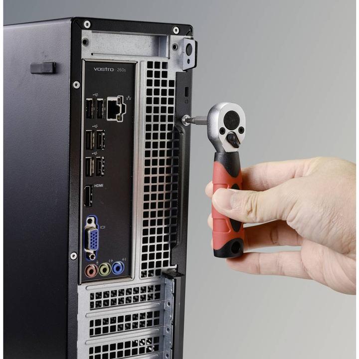 Produktbild Toolcraft Bit-Ratsche mit Sechskant Bitaufnahme (1/4")