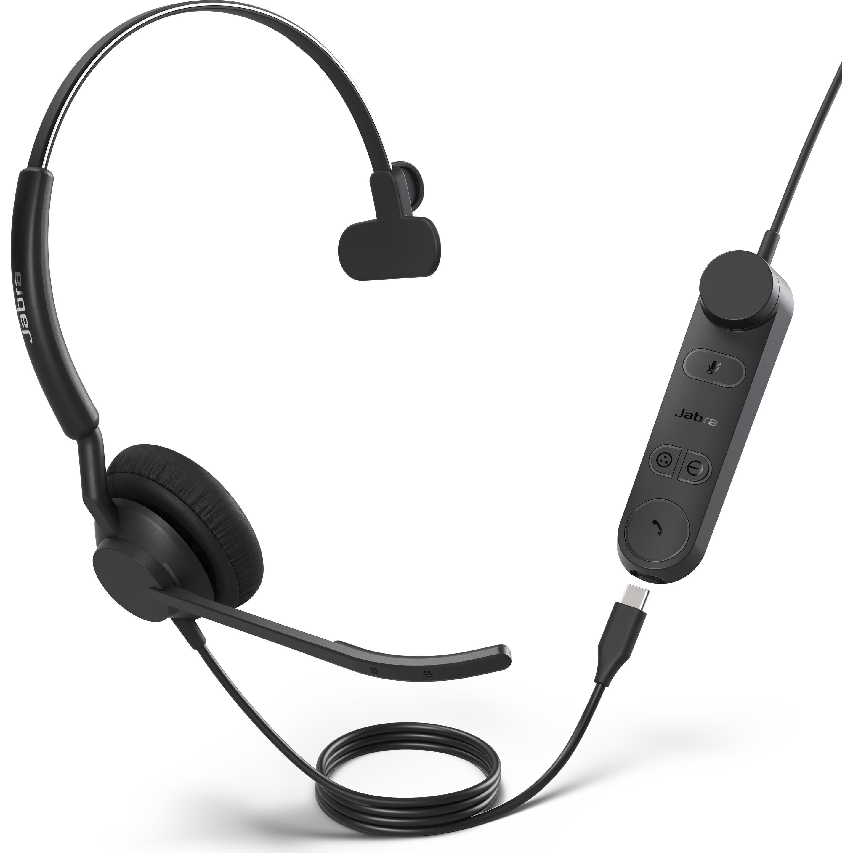 Jabra Engage 50 II UC (Kabelgebunden, USB-A), Office Headset, Schwarz