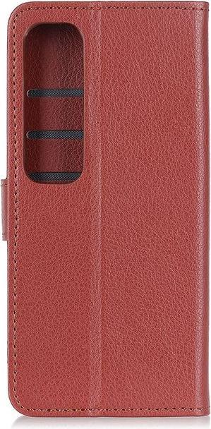 Actual product image MU Classic Litchi Leather Bookcover Series (Xiaomi Mi 10 Ultra)