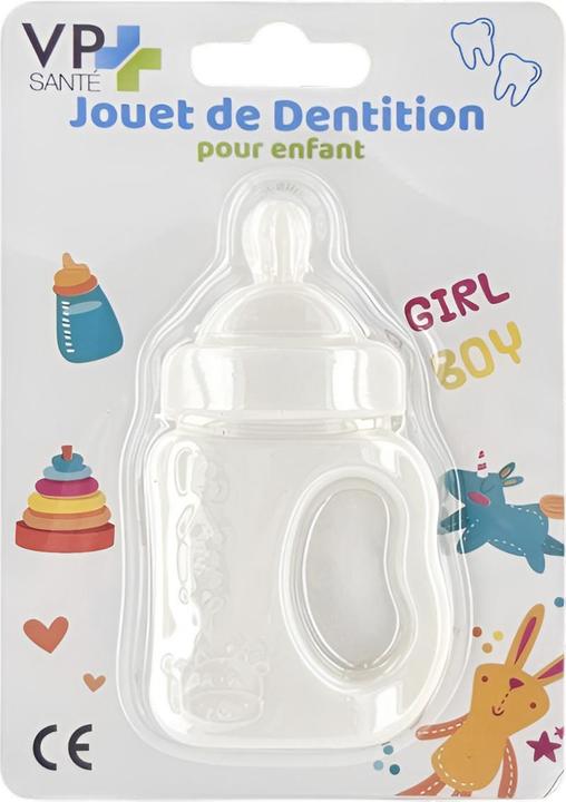 Produktbild VP Santé Bisphenolfreies Baby-Beissspielzeug Babyflasche