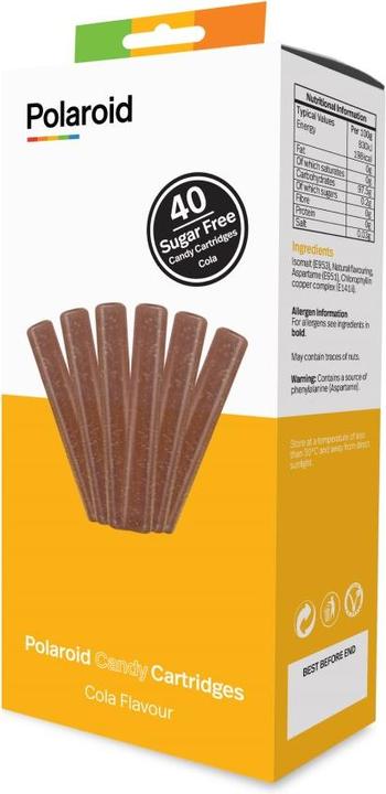 Produktbild Polaroid Filament 40x Cola flavor Candy essbar retail (120 g, Braun)