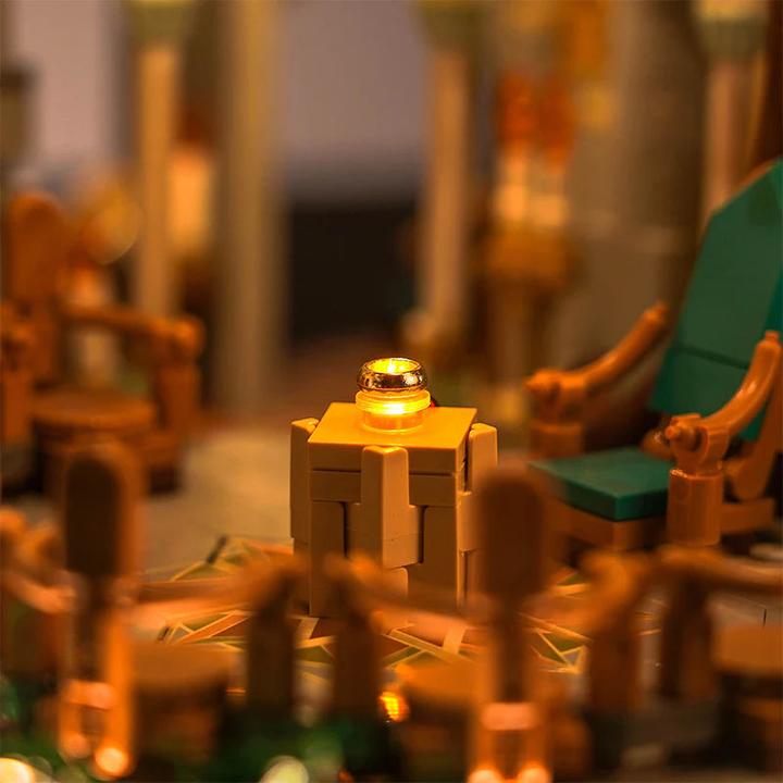 Image du produit BrickBling Set de lumière LED pour LEGO Le Seigneur des Anneaux : Fondcombe (10316) incl. télécommande