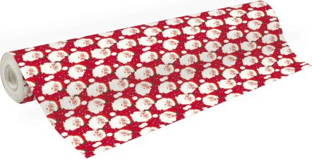 Produktbild Clairefontaine Geschenkpapier Alliance 60g, Rolle 50x0,70m, Weihnachtsmann - Rot (30x)