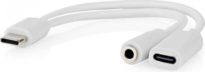 Image du produit Nedis Adaptateur USB-C™ | USB 2.0 | USB-C™ mâle | USB-C™ femelle / 3,5 mm femelle | 0,10 m | Rond | Ve (0.10 m, USB 2.0, 10 W)