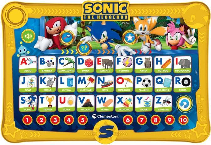 Produktbild Clementoni Sonic Alphabet Pad 4+