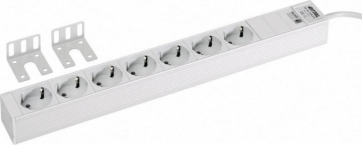 Actual product image Rittal DK7240.210 - AC (7 x, CEE 7/3, 2 m)