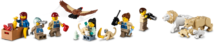 Produktbild LEGO Tierrettungscamp (60307, LEGO City, LEGO Seltene Sets)