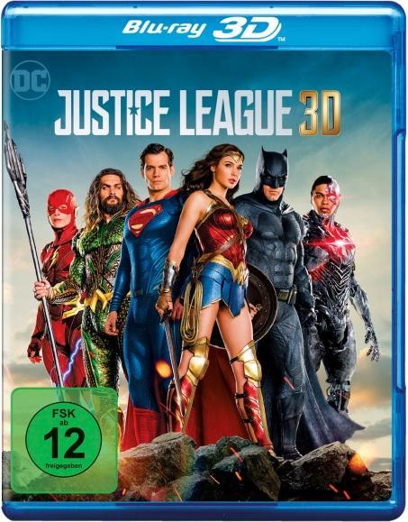 Actual product image Justice League (3D Blu-ray, 2017, German)
