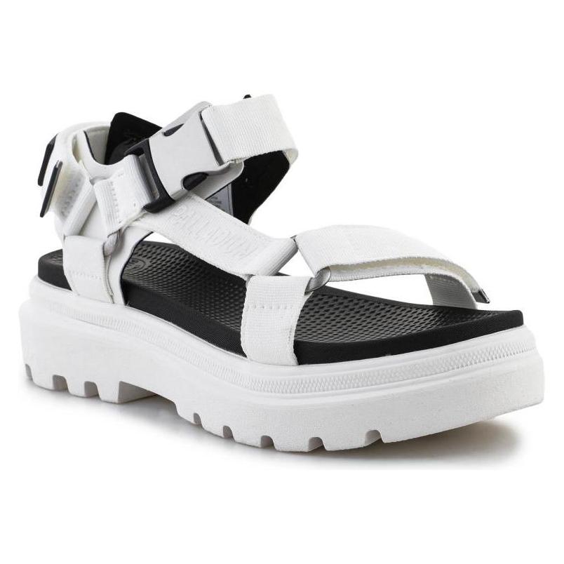 Palladium, Damen, Sandalen, Pallacruise Strap Star Weisse Damensandalen, Weiss, (37)
