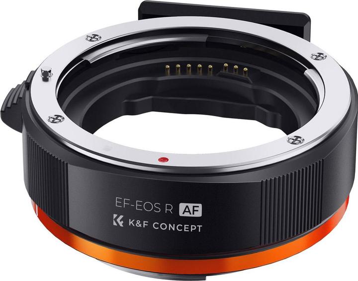 Immagine prodotto K&F Concept Anello adattatore elettronico in metallo per la messa a fuoco automatica da Canon EF/EF-S a EOS R