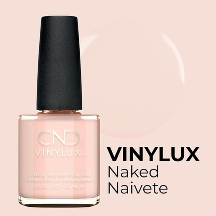 Immagine prodotto CND Vinylux - Weekly Polish Naked Naivete 195 (Rosa Nuda Ingenua, Smalto)