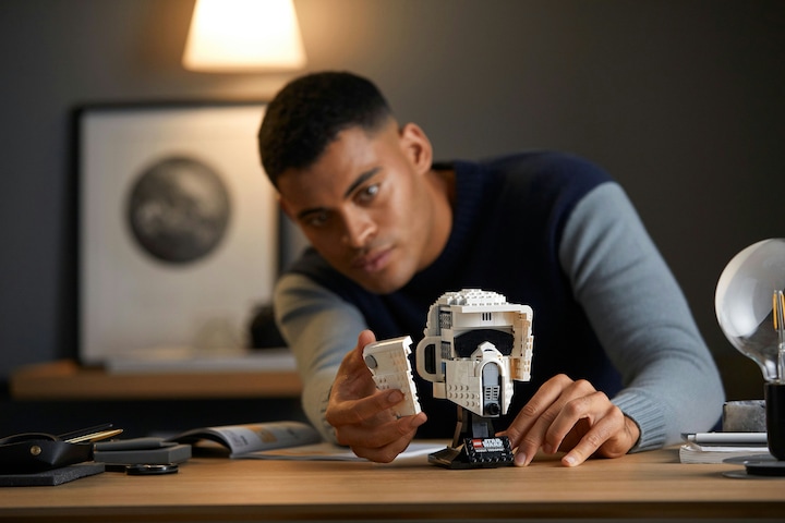 Produktbild LEGO Star Wars 75305 Scout Trooper Helm (75305, LEGO Star Wars)