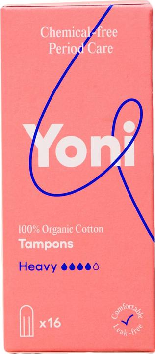 Produktbild Yoni Tampons - super - 100 Bio-Baumwolle - 16 Stk (16 x)