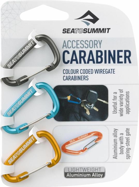 Actual product image Sea To Summit Carabiner Set