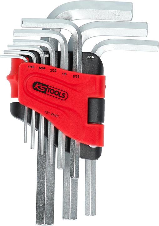 Actual product image KS Tools Angle pin wrench set in folding holder