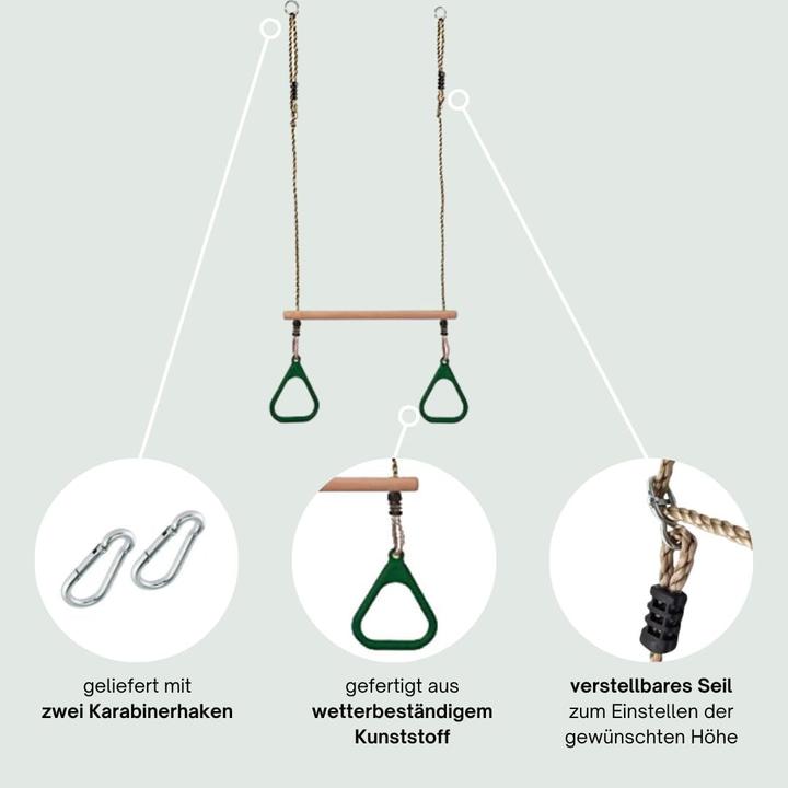 Produktbild H2i Schaukel mit Turnringen