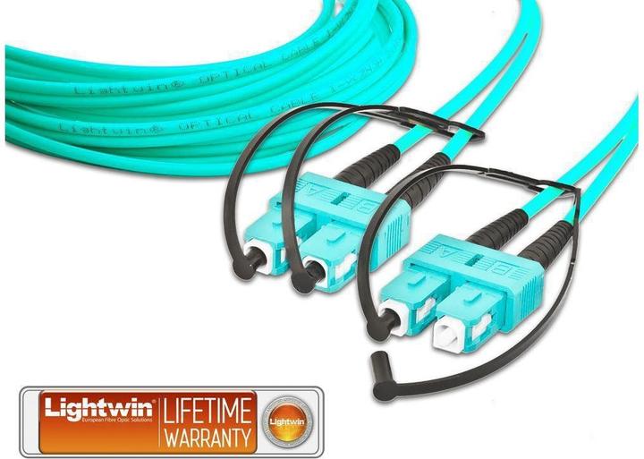 Image du produit Lightwin Câble de raccordement duplex LWL (CAT7, 2 m)