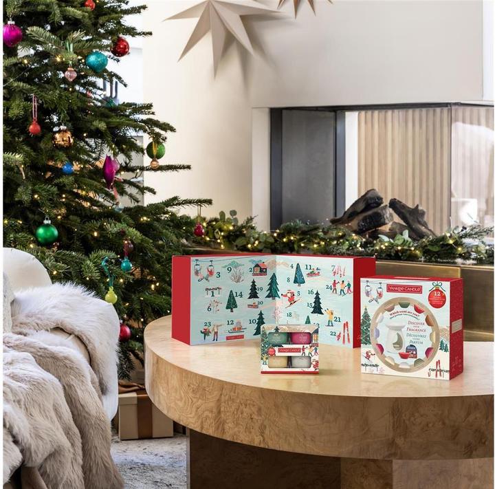 Produktbild Yankee Candle Après Ski, Teelichter & Glasvotivkerzen, Adventskalender (1 Stk)