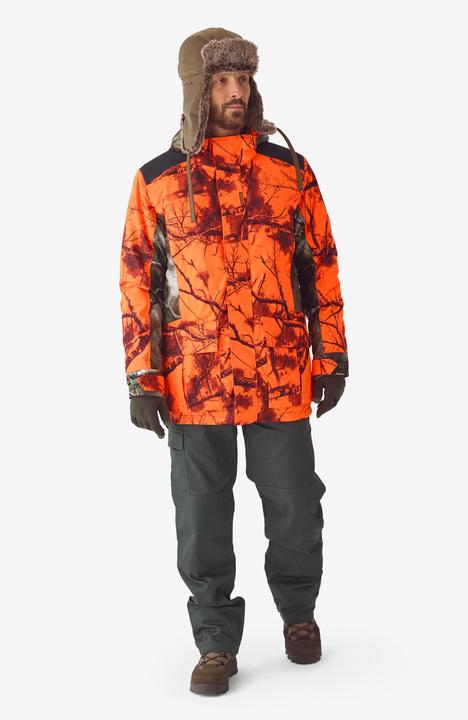 Image du produit Solognac Veste de chasse 3 en 1 battue et chasse à l'approche imperméable polyester