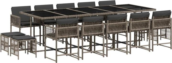 Produktbild vidaXL Garten Essgruppe (275 x 106 x 73 cm)