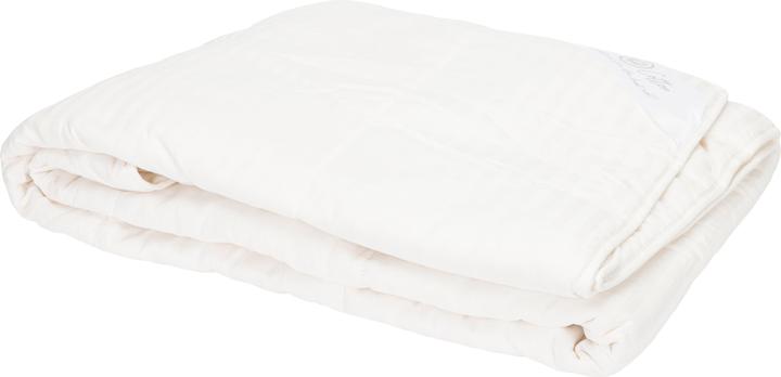 Productafbeelding Domoletti Blanket Masterjero Natural Pure Cotton, 200 x 220 cm, white (220 x 200 cm)