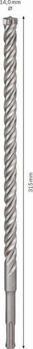 Image du produit Bosch Professional Zubehör Ø 14x250x315mm Marteau perforateur SDS-Plus-7X (14 mm)