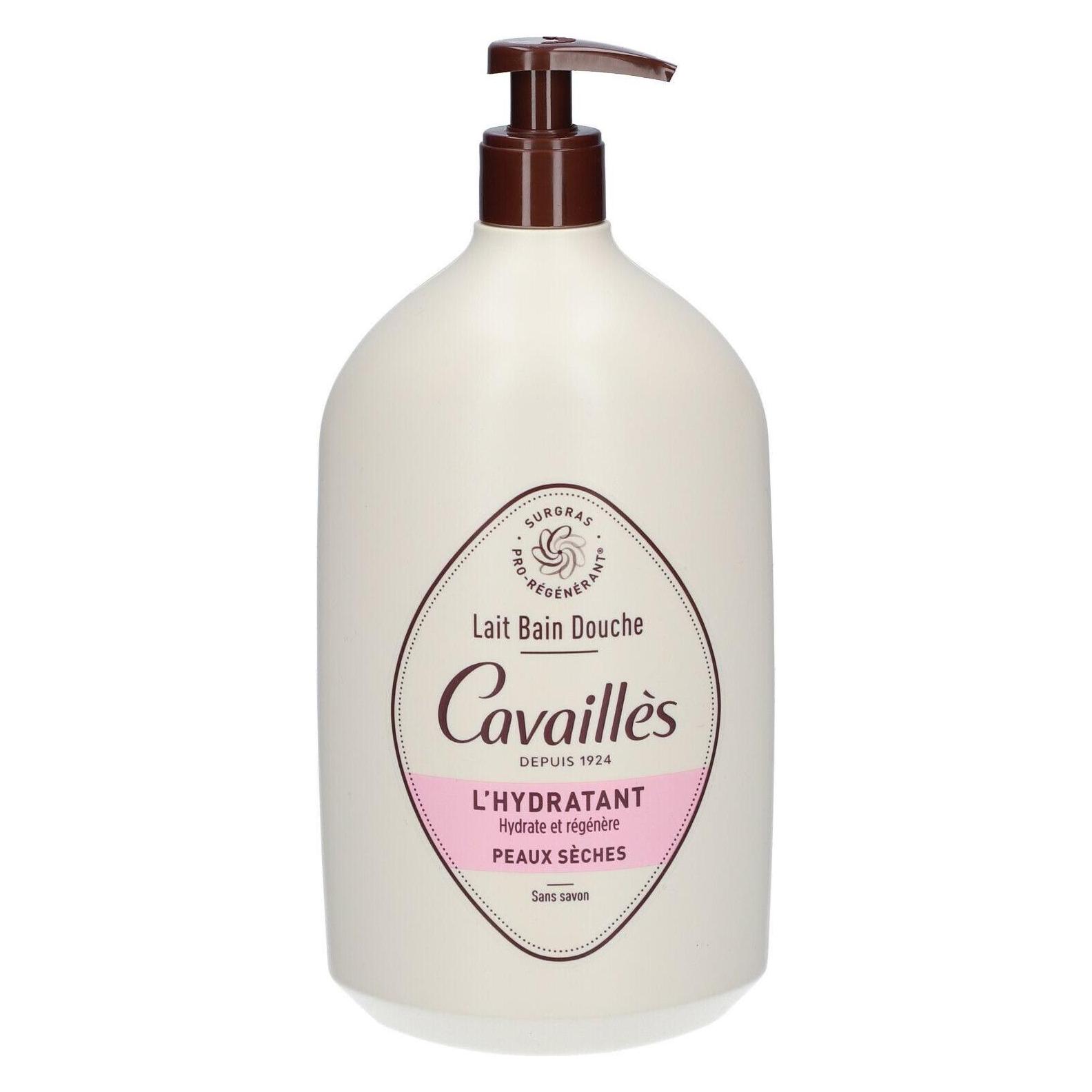 Roge Cavailles, Douchegel, Rogé Cavaillès Lait Bain Douche Peaux Sèches L'Hydratant 1L (1000 ml)