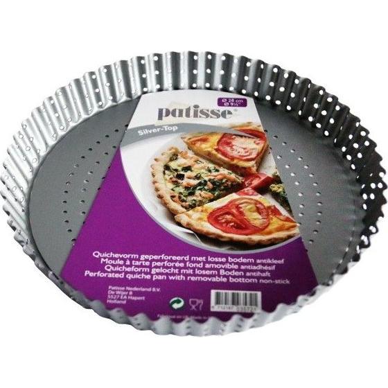 Thumbnail - Patisse Quicheform mit losem Boden, Backform, Silber
