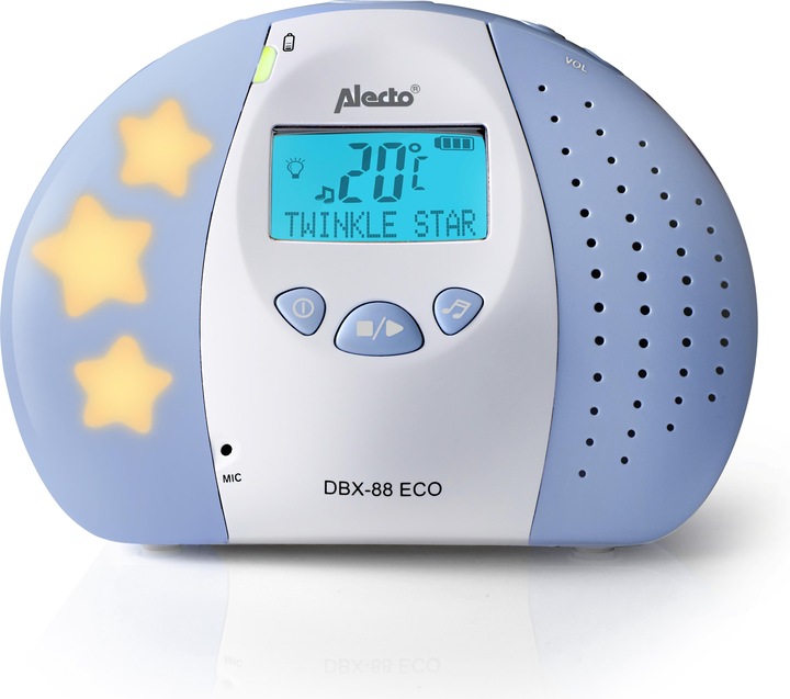 Actual product image Alecto Dbx-88 Eco (Baby Monitor Audio, 300 m)