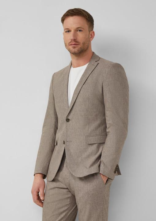 Immagine prodotto s.Oliver s.O PURE: Sakko aus elastischem Leinenmix (52)