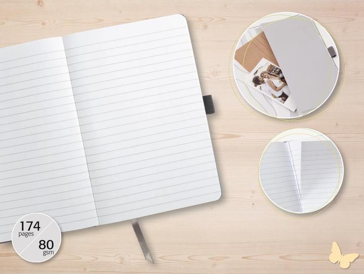 Image du produit Sigel Carnet JOLIE Flair (A6, À rayures, Couverture rigide)