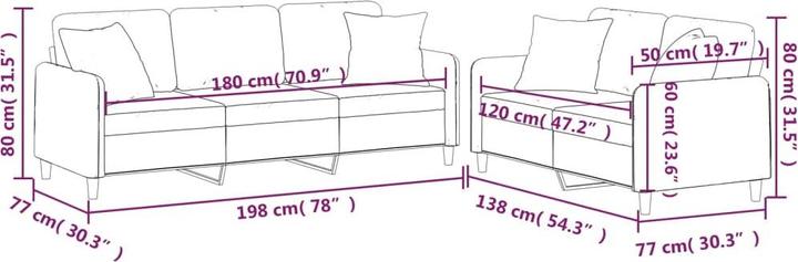 Actual product image vidaXL 3202130 (Upholstery set)