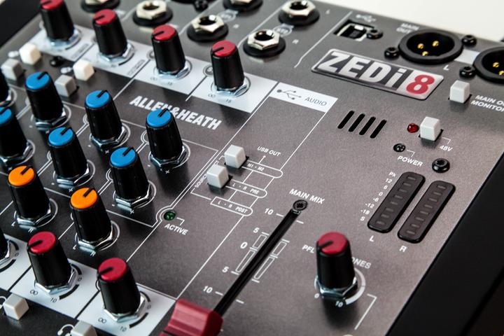 Actual product image Allen & Heath ZEDi-8 (Studio- and Livemixer)