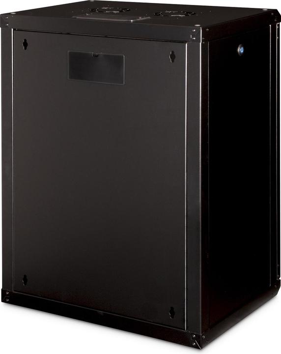 Produktbild Digitus 48,3cm 19Zoll Wandgehäuse 16HE SoHoline RAL9002 schwarz ohne Fachboden (10.86 HE, 19 Zoll Rack)