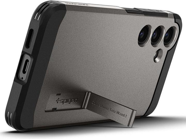 Actual product image Spigen Tough Armor S921 szary/gunmetal ACS07356 (Samsung Galaxy S24)